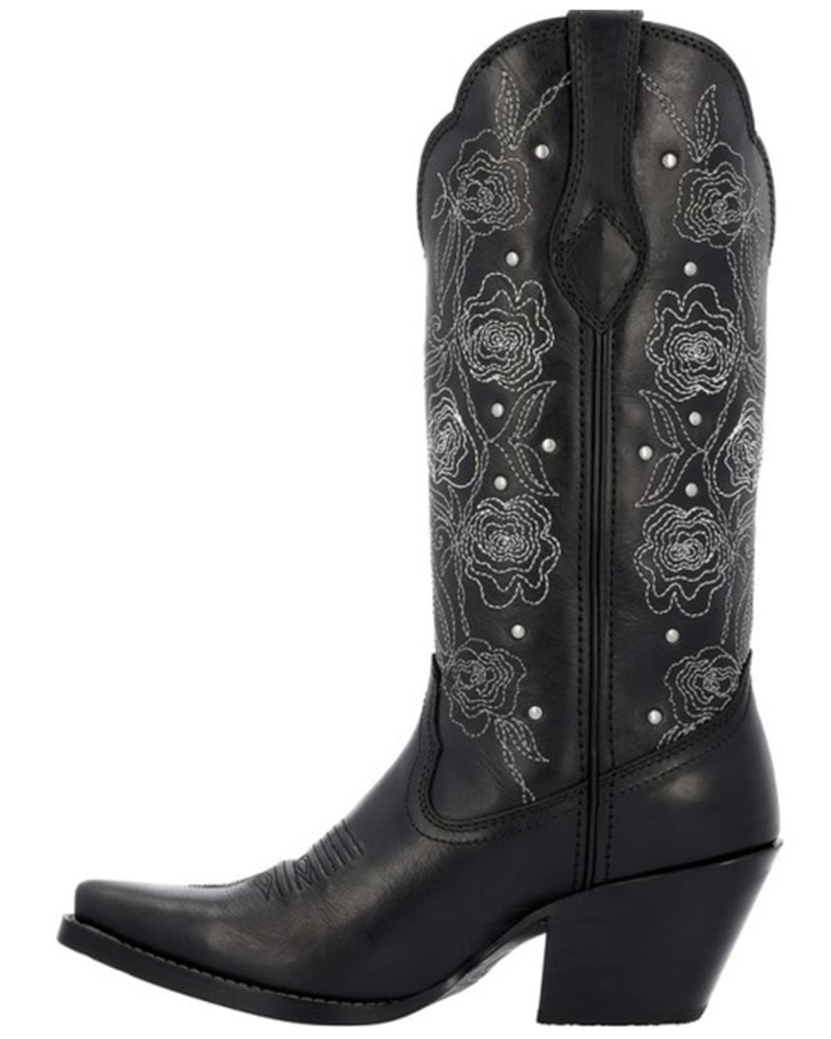 Durango Crush Women’s Black Rosewood Western Boot Size 8(M)