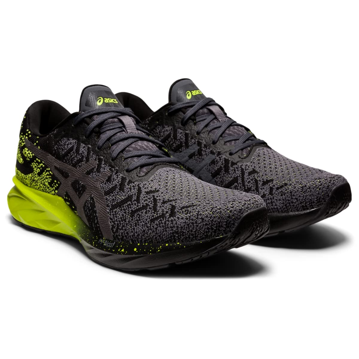 ASICS Dynablast Black/Lime Zest 14 D (M)