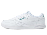 Reebok Unisex Court Advance Sneaker, White/Clover Green, 10.5 US Men