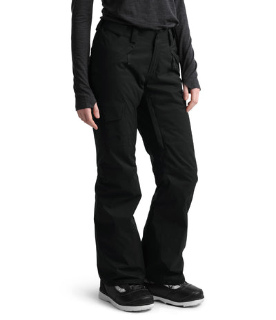 THE NORTH FACE Women's Freedom Insulated Pant (Standard and Plus Size), TNF Black, 1X Plus Long