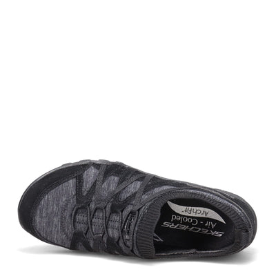 Skechers Women's Sneaker, Black, 5.5