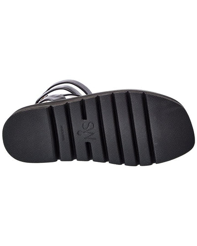 Stuart Weitzman Gala Lift Sandal Black 7 M