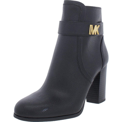 Michael Kors Jilly Heeled Bootie Black 7.5 M