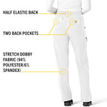 Carhartt Women's Cross-Flex Boot Cut Cargo Pant, White, Large