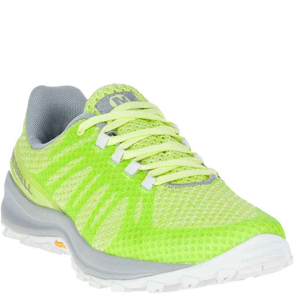Merrell Women's Momentous Trail Running Shoes, 7.5-B, Sunny Lime