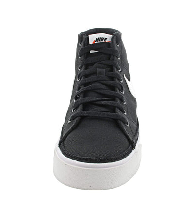 Nike Court Legacy CNVS Mid Mens Shoes Size 7.5, Color: Black/White-Black