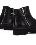 Pikolinos Women's Military Boots Salamanca W6Y, Black/White, 40 EU