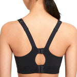 Nike Women's Sports Bras Nylon/Spandex Blend Indy Breathe Bra, High Support Black (Small)