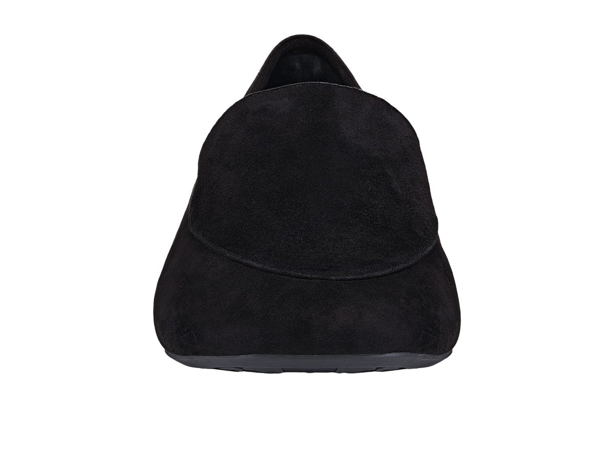 Birdies Women's Vesper Flat Mary Jane, Black Suede, 11