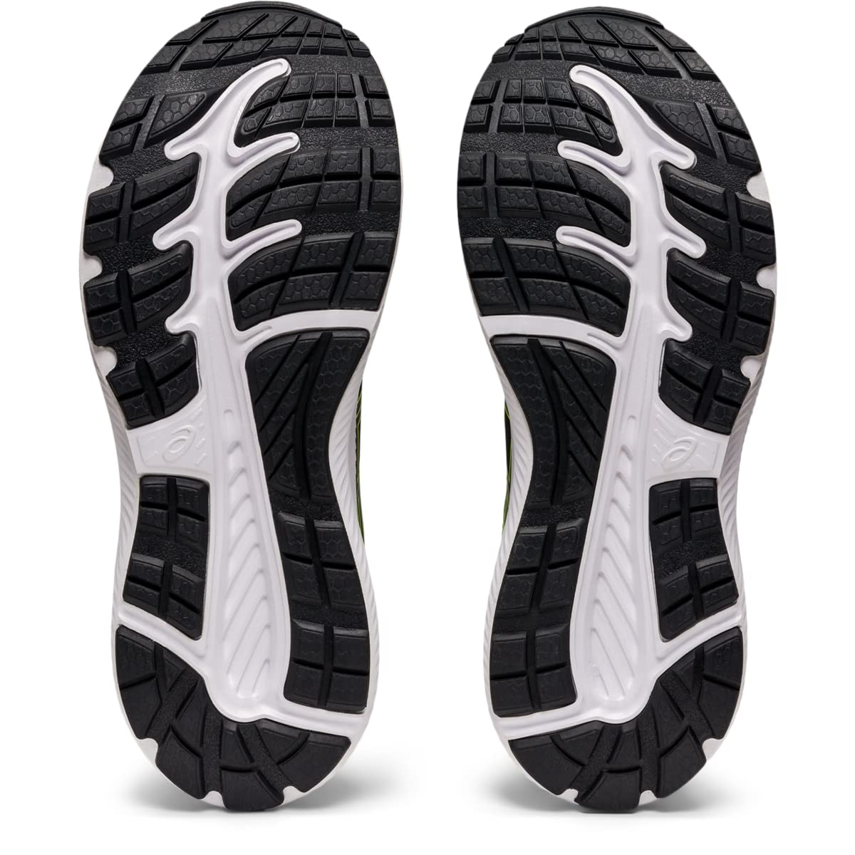 ASICS Kid's Contend 7 Grade School Running Shoe, 1, Black/Hazard Green