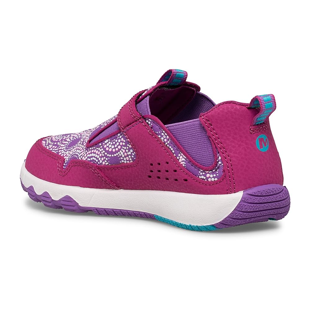 Merrell Free Roam Moc Chroma Sneaker, Fuchsia, 1 US Unisex Big Kid