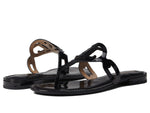Lauren Ralph Lauren Women's Audrie Sandal Black 7 B - Medium