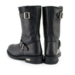 Xelement 1440 'Classic' Men's Black Engineer Motorcycle Leather Boots (9)