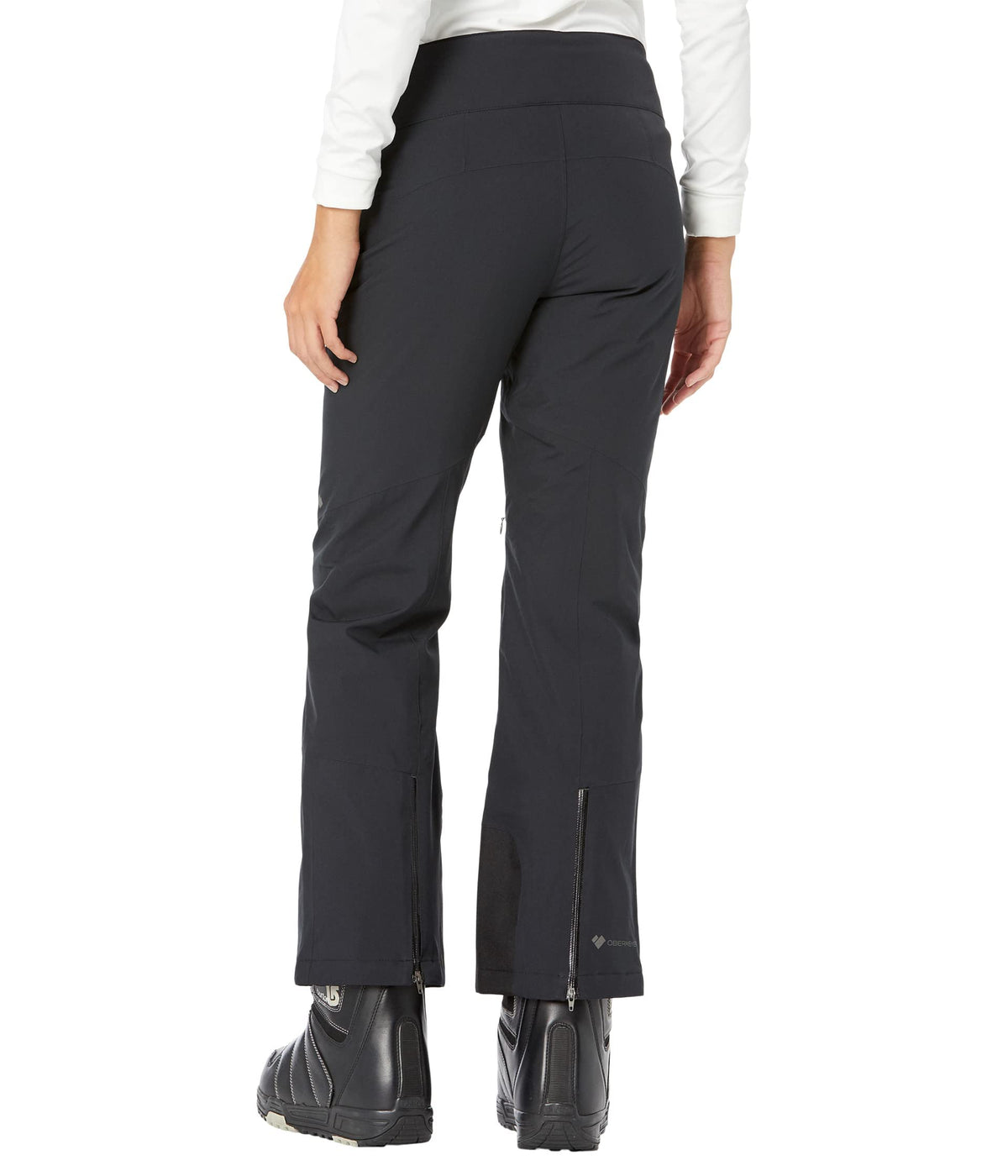 Obermeyer Bliss Pants for Women - Contoured and High Back Waistband, Cozy and Stylish Slim Fit Winter Pants Black 14 L