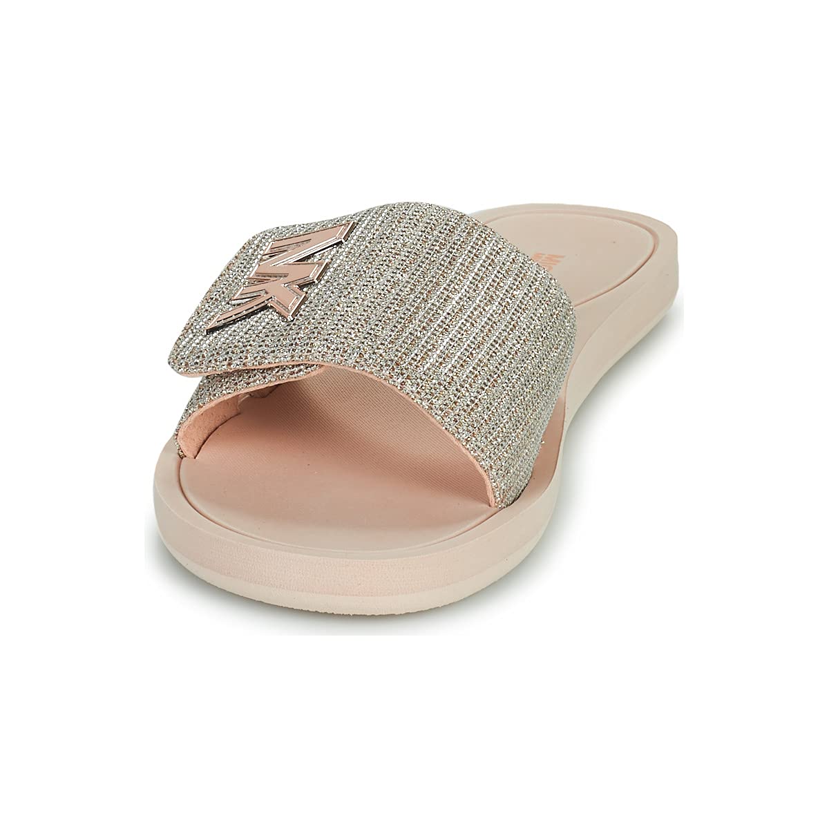 Michael Kors MK Slide White Gold 10 M