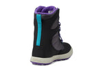 Merrell Snow Bank 4.0 Waterproof Boot, Black/Purple/Turq, 13 US Unisex Big Kid