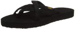 Teva Women's Olowahu Flip Flop Sandal (6 B(M) US/37 EUR, Mix B Black On Black)
