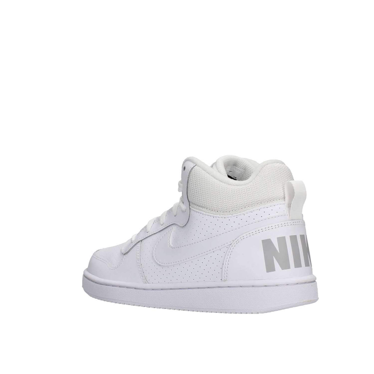 Nike Court Borough Mid (GS) White/White White Size Basketball Shoe Size 5