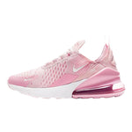 Nike Air Max 270 Low GS Boys Shoes 4 Big Kid Pink Foam/White/Pink Rise