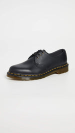 Dr. Martens Unisex Vegan 1461 Oxford Shoe, Black Felix Rub Off, 8 Women/7 Men