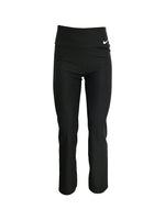 Nike Women's Yoga Pants Polyester/Spandex Blend Power Victory Standard Fit Pants Black (Medium)