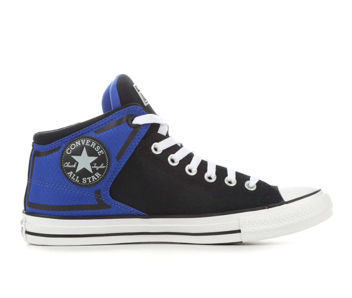 Converse Men's Street Tonal Canvas High Top Sneaker (11, Game Royal Blue/Black, Numeric_11)