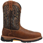 Dan Post mens Thunderhead Waterproof Work Western Boot, Tan, 8.5 US