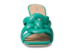 Coach Kellie Leather Sandal Bright Green 6.5 B (M)