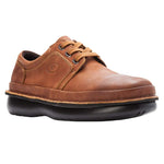 Propét Men's Villager Oxford Walking Shoe, Cognac, 14 Narrow