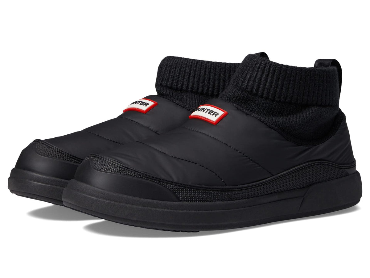 Hunter in/Out Puffer Knit Boot Black 11 M