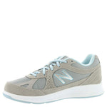 New Balance Women's 877 V1 Walking Shoe , Silver, 8.5 Narrow