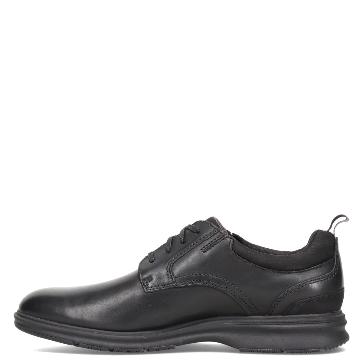 Rockport Men's Total Motion City Plain Toe Sneaker, Black, 8