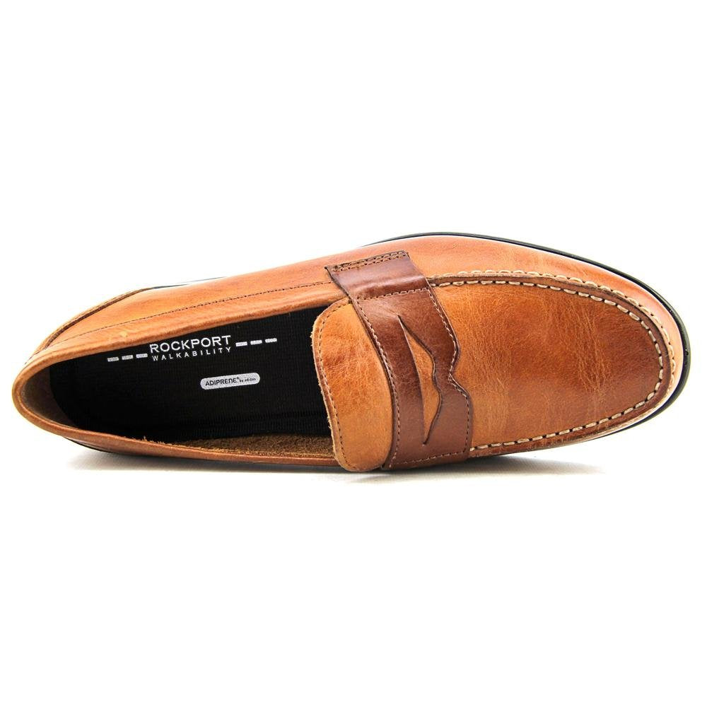 Rockport mens Classic Penny Loafer, Tan, 7.5 M