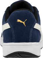 PUMA Men's Iconic Black Industrial Shoe, Suede Navy Eh, 14