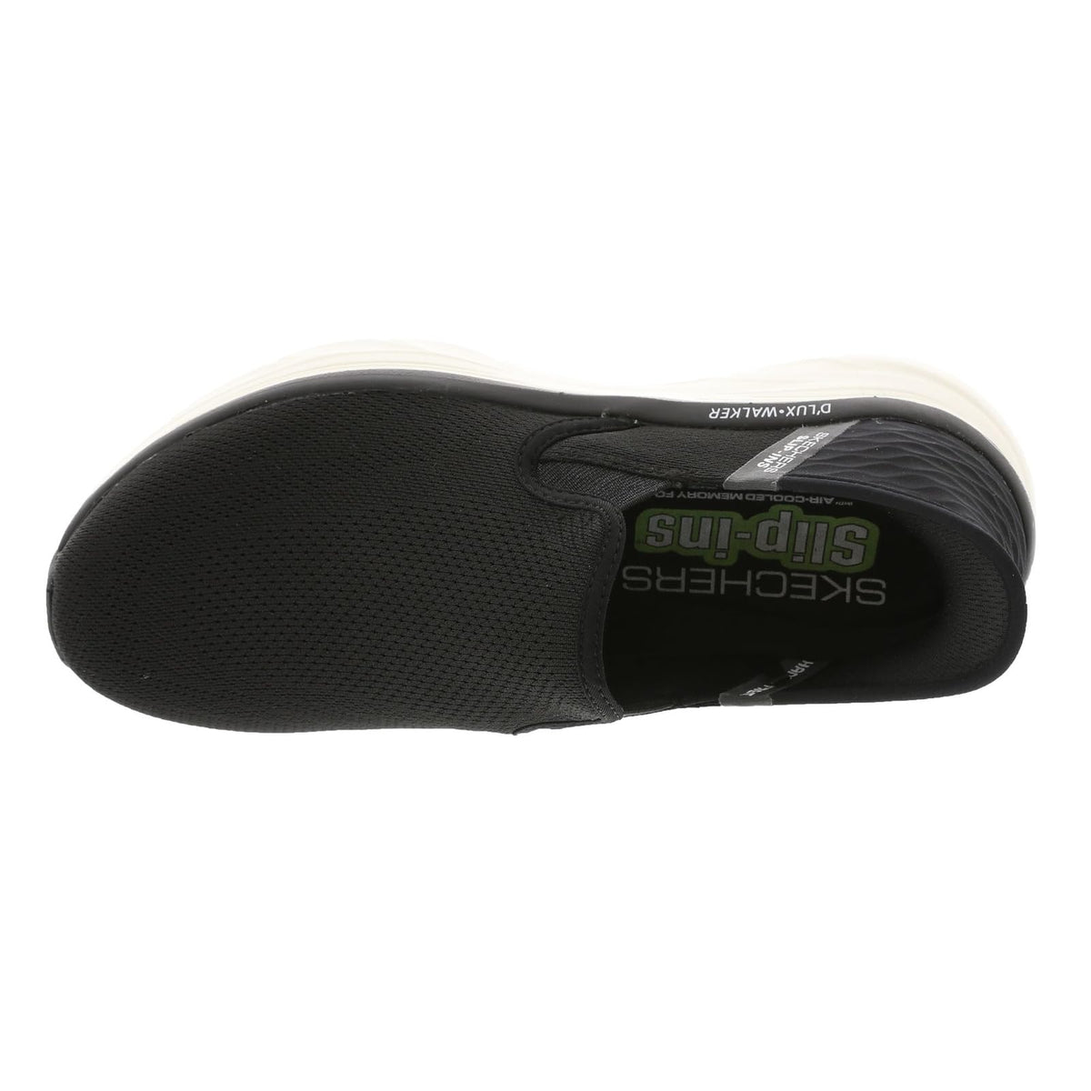 Skechers D'Lux Walker Orford Hands Free Slip-Ins Black 7.5 4E - Extra Wide