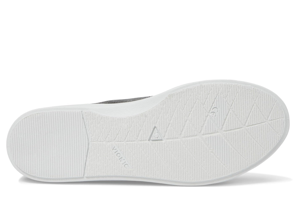 VIONIC Women's Pismo Sneakers, Charcoal Denim, 9