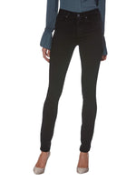PAIGE Women's Hoxton Ultra Skinny Jeans, Black Shadow, 32