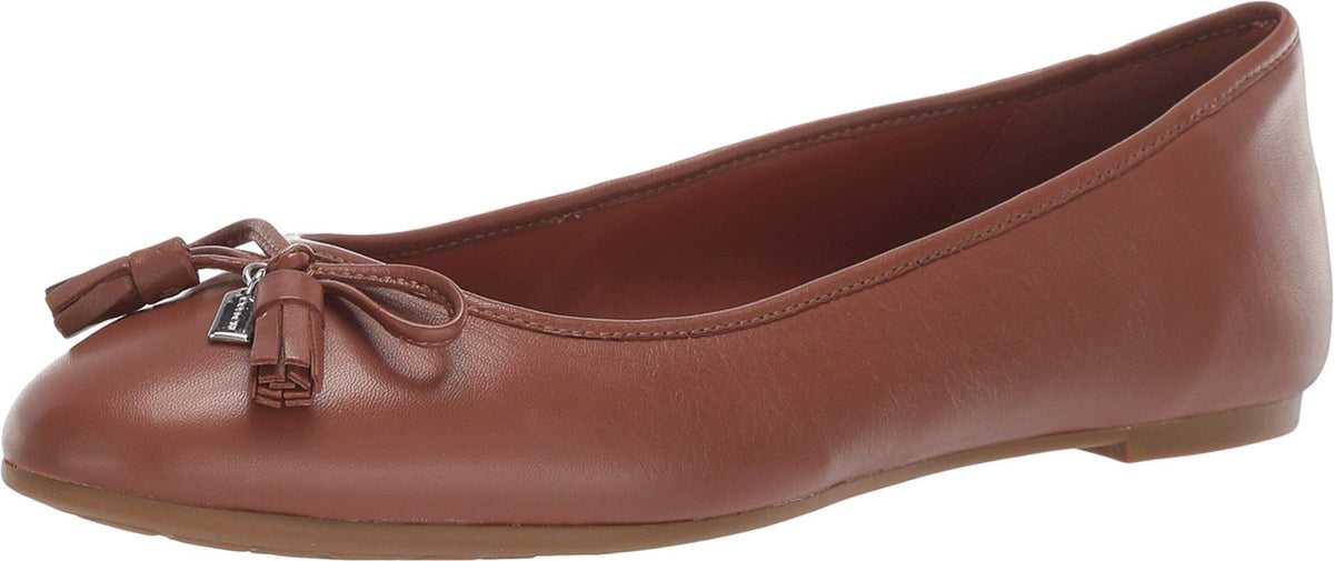 COACH Bea Leather Flat Saddle 5