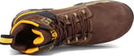 CAT Men's Caterpillar, Edge Waterproof Nano Toe Work Boot 11 Coffee Bean
