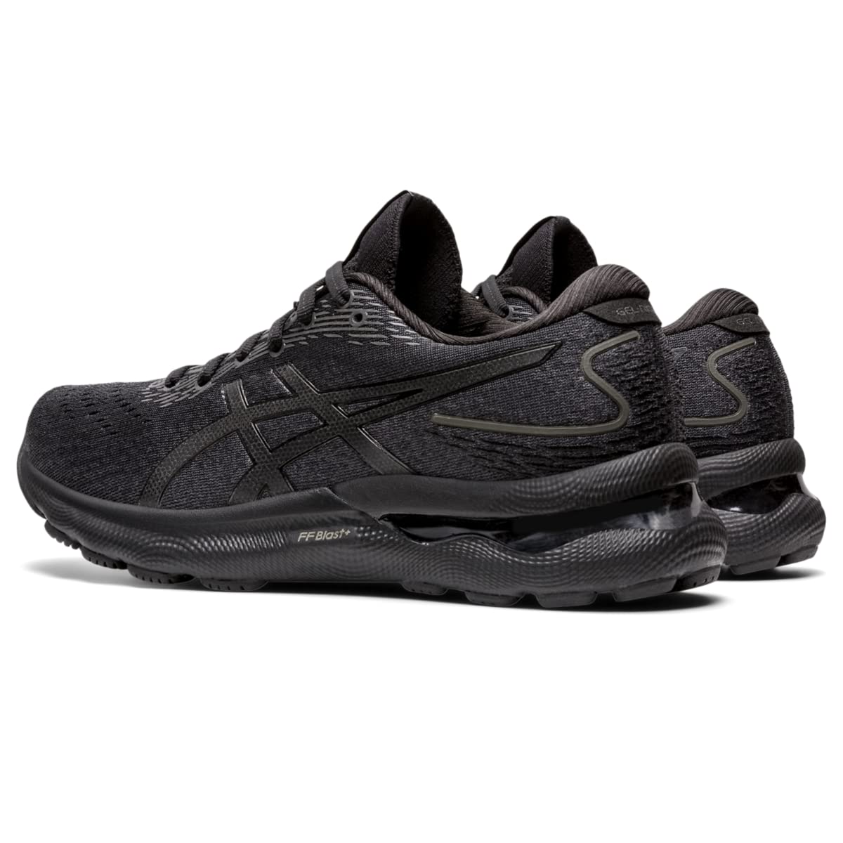 ASICS Gel-Nimbus® 24 Black/Black 7.5 D - Wide