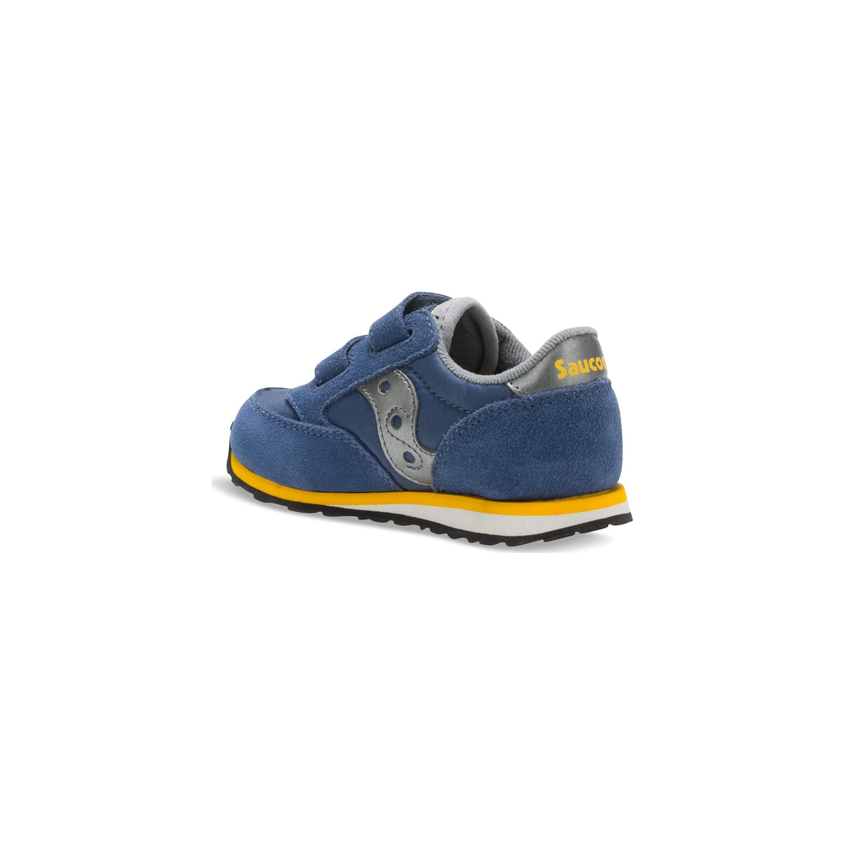 Saucony Unisex-child Baby Jazz Hook & Loop , BLUE/GREY, 11 M