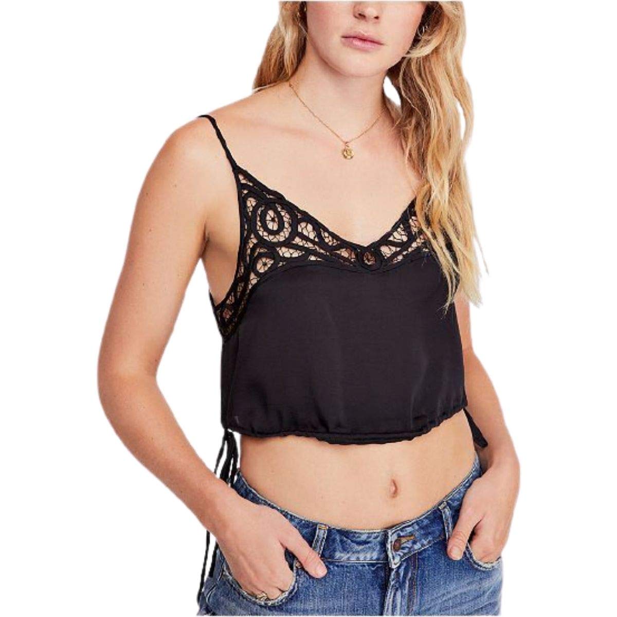 Free People Blouson Brami Black MD (Women's 8-10)
