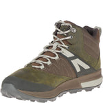 Merrell mens Zion Mid Waterproof Hiking Boot, Dark Olive, 7 M US