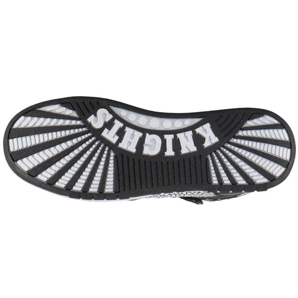 British Knights Men's Kings SL Deluxe Classic Hi Top Fashion Sneaker, White/Black 10 M US