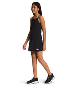 THE NORTH FACE Girl's Never Stop Dress (Little Kids/Big Kids) TNF Black MD (10 Big Kid)