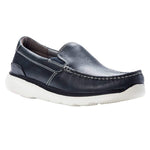 Propét Men's Otis Slip-on Shoe, Navy 10.5 Medium