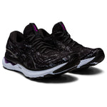 ASICS Gel-Nimbus® 24 Knit Black/Black 7.5 B (M)