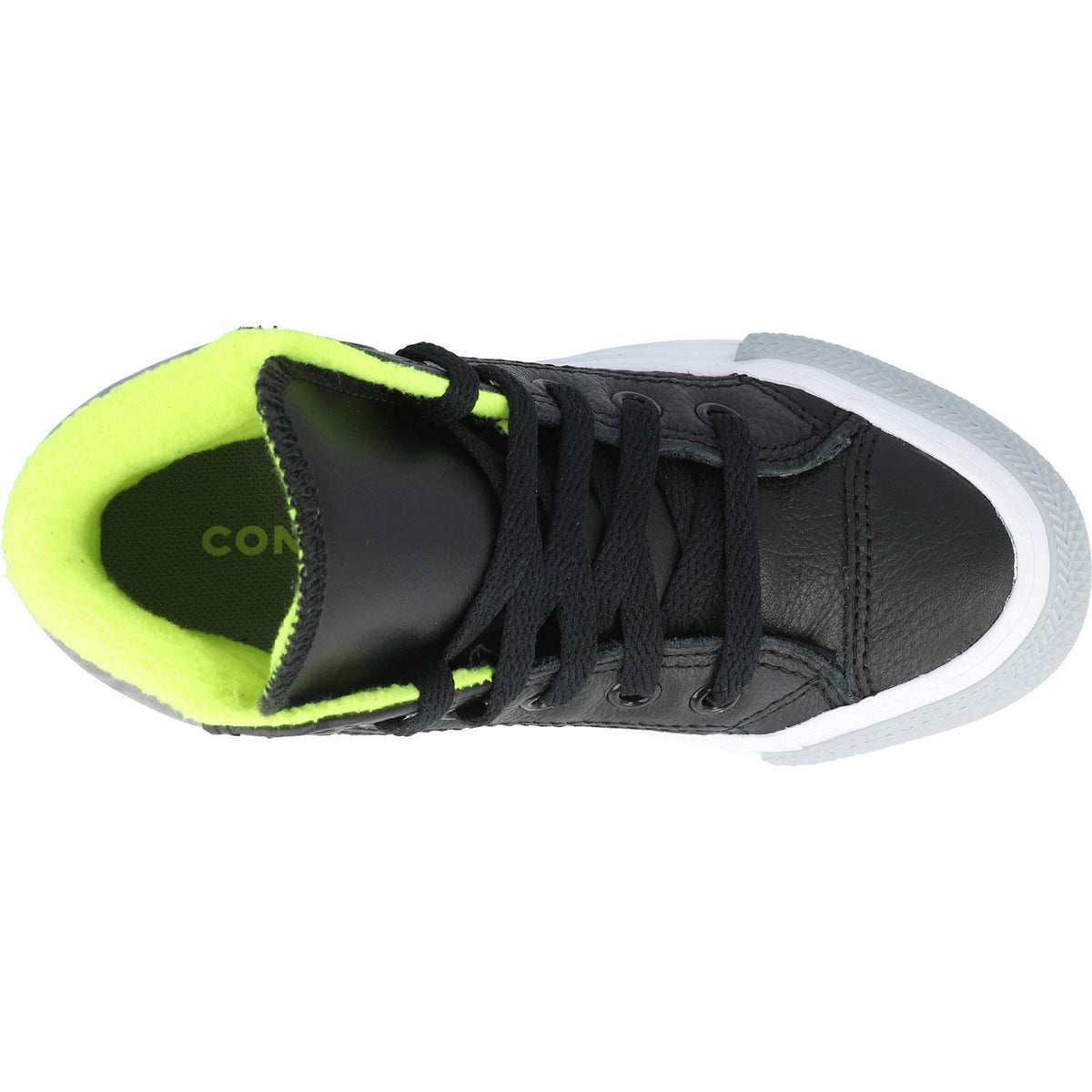 Converse Chuck Taylor All Star PC Boot Hi Utility Leather Black/Ash Stone Leather 6 US Junior