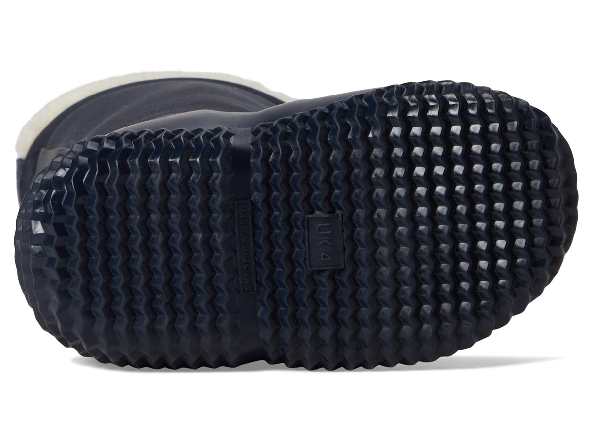 Hunter Girl's Original Sherpa Boots (Toddler/Little Kid) Hunter Navy/White Willow 9 Toddler M