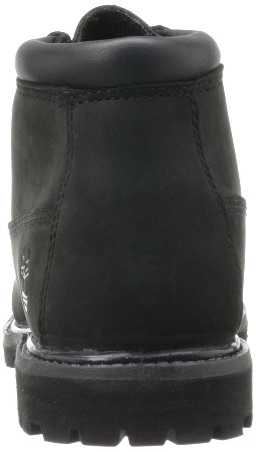 Timberland® Nellie Chukka Boots for Women – Full Grain Leather Upper – Removable Footbed – Rubber Outsole Black Nubuck 8.5 B - Medium